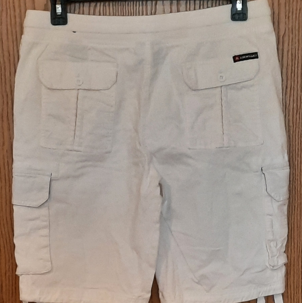 Airwalk Mens White Skater Cargo Shirts Size 34 - Picture 6 of 13